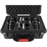 Laowa Pack S35 Nanomorph 28-55 + 50-100 Ámbar | Kit de Lentes Anamórficas S35 para Cine