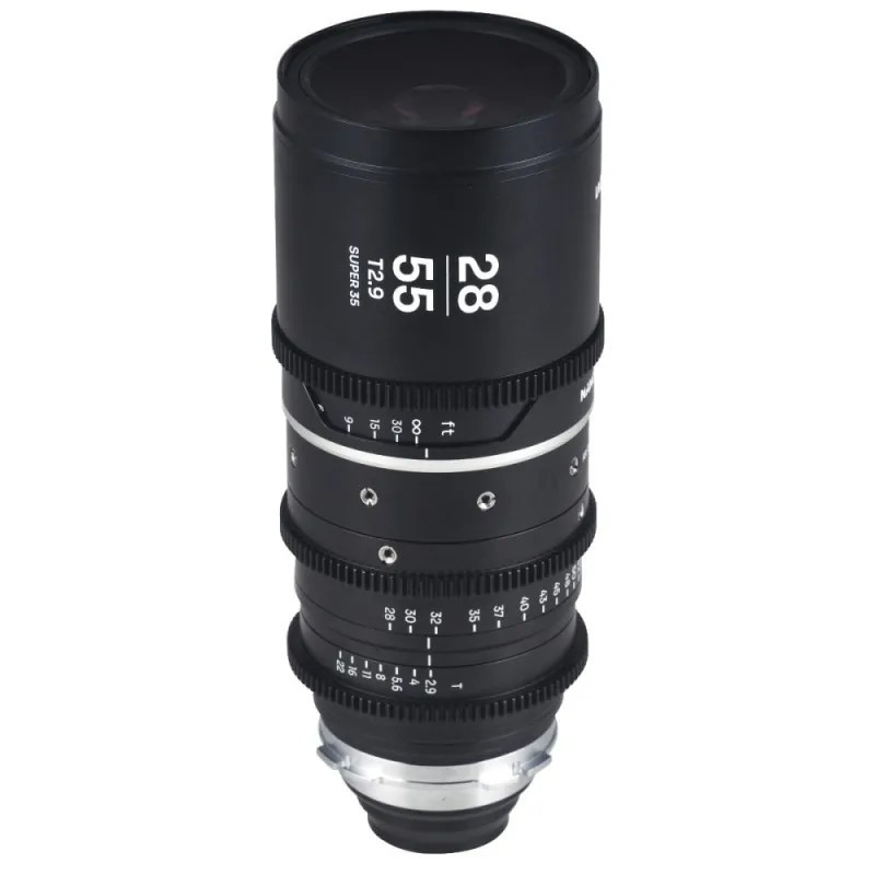 Laowa 28-55mm T/2.9 Zoom Anamórfico Plata | Lente Zoom Anamórfico 28-55mm para Cine