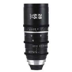 Laowa 28-55mm T/2.9 Zoom Anamórfico Plata | Lente Zoom Anamórfico 28-55mm para Cine