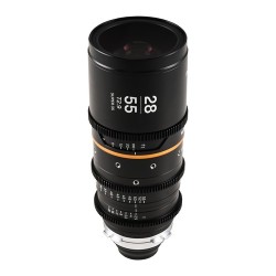 Laowa 28-55mm T/2.9 Zoom Anamórfico Ámbar | Lente Zoom Anamórfico 28-55mm para Cine