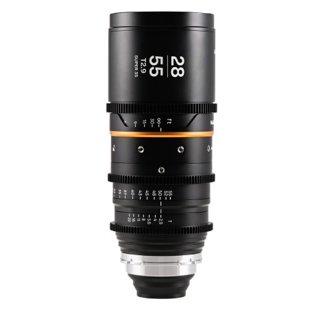 Laowa 28-55mm T/2.9 Zoom Anamórfico Ámbar | Lente Zoom Anamórfico 28-55mm para Cine