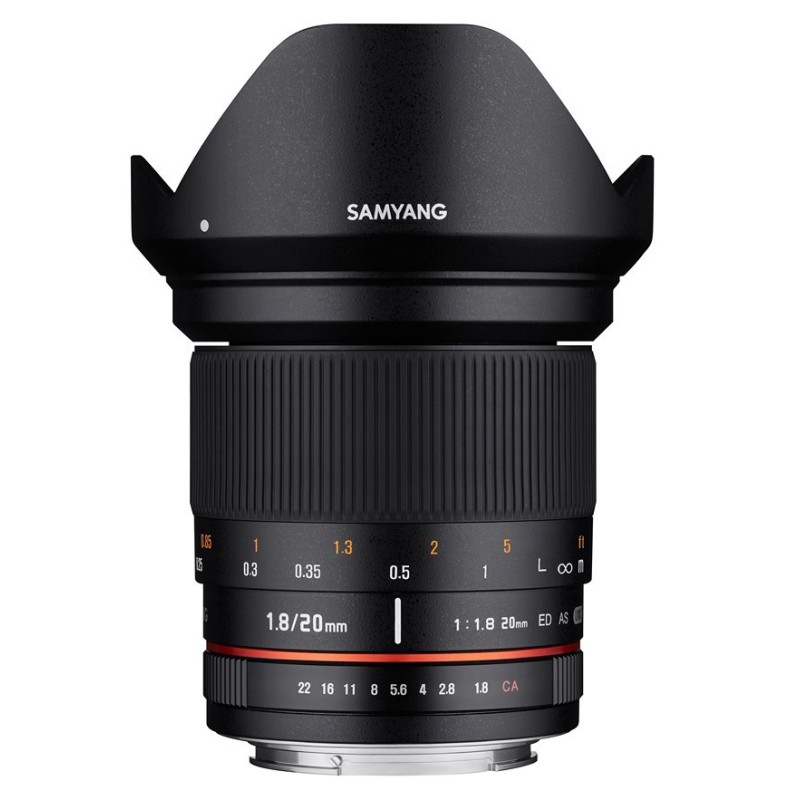 Samyang 20/1.8 ED AS UM Nikon AE | Lente Gran Angular 20mm para Nikon AE