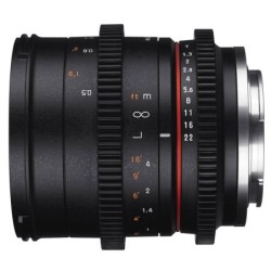 Samyang 50/T1.3 Cine AS UMC CS Sony E | Lente Cine 50mm T1.3 para Sony E