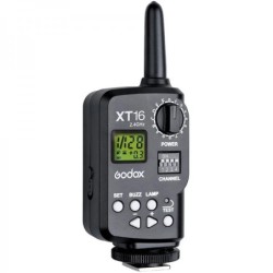 Godox Emisor XT-16 | Controlador inalámbrico manual con 16 canales para flashes Godox