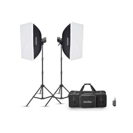Godox MS200V-F Kit Flash de Estudio 200W | Kit de Flash de Estudio | Kit de Flash con Reciclado Rápido
