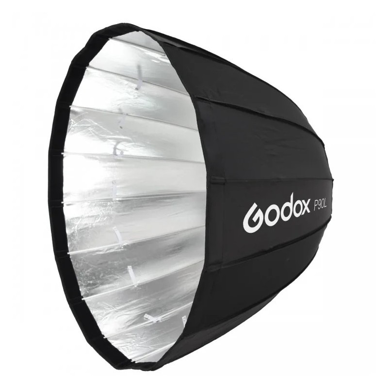 Godox P90L Softbox Parabólico 90cm | Softbox profundo con luz envolvente y compatible con montura Bowens