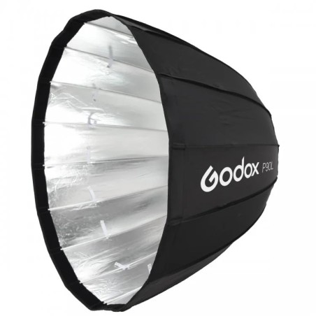 Godox P90L Softbox Parabólico 90cm | Softbox profundo con luz envolvente y compatible con montura Bowens