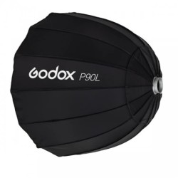Godox P90L Softbox Parabólico 90cm | Softbox profundo con luz envolvente y compatible con montura Bowens