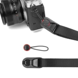Peak Design Leash V2 Negra Correa | Correa ultracompacta y versátil para cámaras de todo tipo