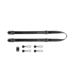 Peak Design Leash V2 Negra Correa | Correa ultracompacta y versátil para cámaras de todo tipo