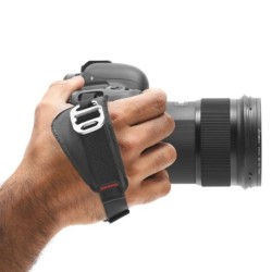 Peak Design Clutch CL3 Negra Correa de Mano | Correa lateral para cámaras réflex y sin espejo de tamaño medio o grande