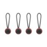 Peak Design Pack de 4 Micro Anclajes - Rojos | Repuestos para correas Peak Design con conexión rápida