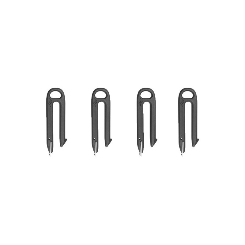 Peak Design Pack de 4 C-Clips | Clips de repuesto para correas Peak Design Leash, Slide y Slide Lite