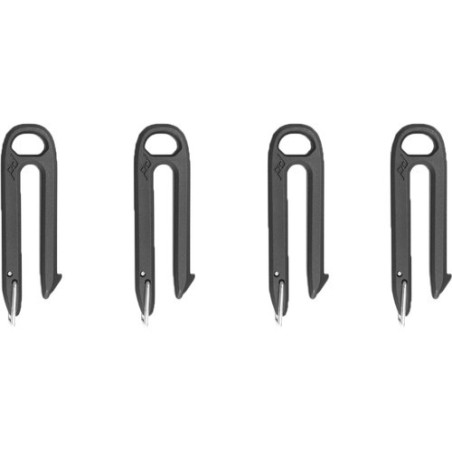 Peak Design Pack de 4 C-Clips | Clips de repuesto para correas Peak Design Leash, Slide y Slide Lite