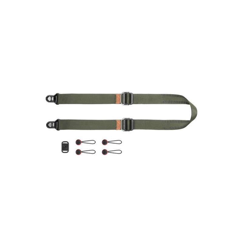 Peak Design Slide Lite Sage Correa | Correa ligera y elegante para cámaras mirrorless y réflex compactas