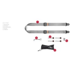 Peak Design Slide Lite Midnight Correa Cámara | correa camara mirrorless | correa slide lite peak design