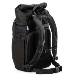 Tenba Mochila Fulton V2 16L Negra | Mochila fotográfica compacta y segura para cámaras DSLR y mirrorless