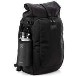 Tenba Mochila Fulton V2 16L Negra | Mochila fotográfica compacta y segura para cámaras DSLR y mirrorless