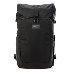 Tenba Mochila Fulton V2 16L Negra | Mochila fotográfica compacta y segura para cámaras DSLR y mirrorless