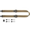 Peak Design Slide Lite Coyote Correa | Correa ligera y resistente para cámaras mirrorless en color Coyote