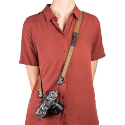 Peak Design Leash Coyote Correa | Correa ultraligera y ajustable para cámaras pequeñas o uso diario