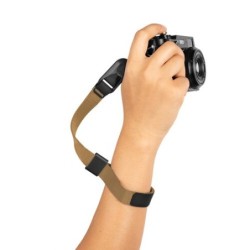 Peak Design Cuff Coyote Correa | Correa de muñeca en color arena para cámaras ligeras o mirrorless