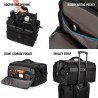 Tenba Bolsa de Hombro Cineluxe V2 24 Negra | Bolsa profesional de gran capacidad para cámaras de video y accesorios