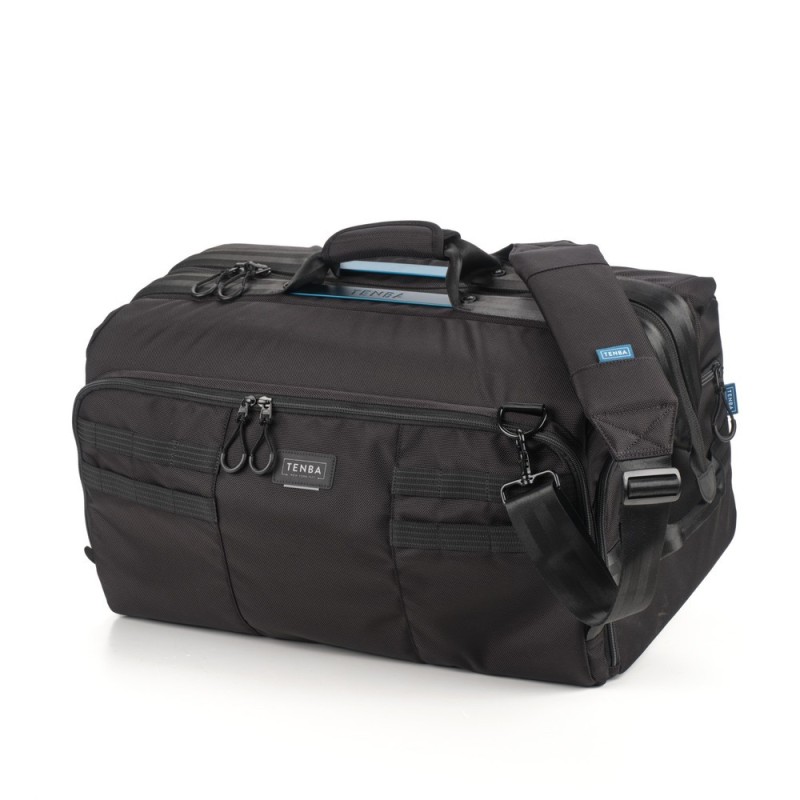 Tenba Bolsa de Hombro Cineluxe V2 24 Negra | Bolsa profesional de gran capacidad para cámaras de video y accesorios