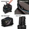 Tenba Mochila Cineluxe V2 16 Negra | Mochila profesional para cámaras de video y accesorios