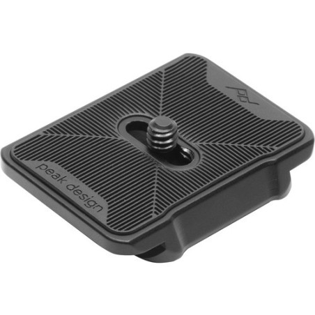Peak Design Placa Dual V2 - ARCA+Manfrotto RC2 | Placa compatible con trípodes ARCA y Manfrotto RC2 para Capture V3