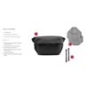 Peak Design Everyday Sling 3L V2 Gris Estuche | Estuche compacto para cámara y accesorios de uso diario