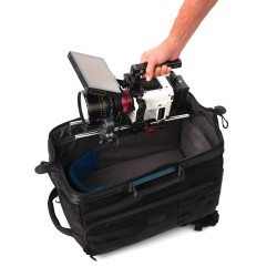 Tenba Mochila Cineluxe V2 21 Negra | Mochila profesional de gran capacidad para cámaras de cine y video
