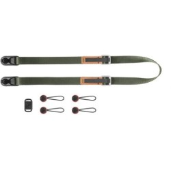 Peak Design Leash Salvia Correa | Correa ligera y ajustable para cámaras compactas en color verde salvia