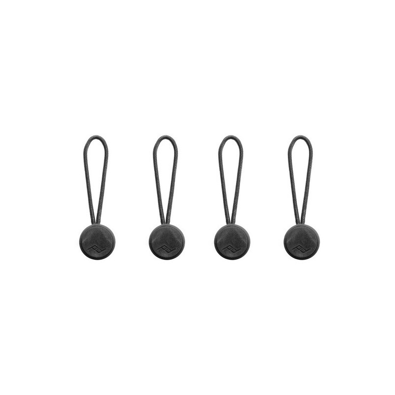 Peak Design Pack de 4 Micro Anclajes - Negro | Anclajes de recambio resistentes para correas Peak Design