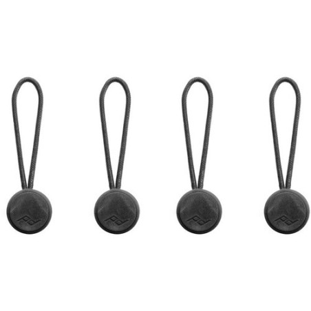 Peak Design Pack de 4 Micro Anclajes - Negro | Anclajes de recambio resistentes para correas Peak Design