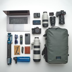 Tenba Mochila Solstice V2 24L Gris | Mochila fotográfica de gran capacidad y protección