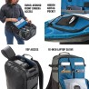 Tenba Mochila Solstice V2 24L Gris | Mochila fotográfica de gran capacidad y protección