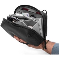 Peak Design Tech Pouch Negro Estuche | Estuche organizador tipo origami para accesorios tecnológicos y fotográficos