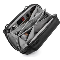 Peak Design Tech Pouch Negro Estuche | Estuche organizador tipo origami para accesorios tecnológicos y fotográficos