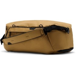 Peak Design Travel Duffel 35L Coyote Bolso de Hombro | Bolso de viaje amplio, resistente y versátil para fotógrafos y aventurero