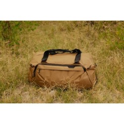 Peak Design Travel Duffel 50L Coyote Bolso de Hombro | Bolsa de gran capacidad para fotógrafos y viajeros con estilo aventurero