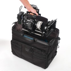 Tenba Bolsa de Hombro Cineluxe V2 24 Negra Hightop | Bolsa de transporte profesional para cámaras de cine y video