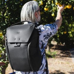 Peak Design Everyday Backpack 30L Negra Mochila | Mochila profesional para cámaras, portátil y accesorios en uso intensivo