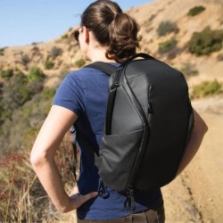 Peak Design Everyday Zip 15L Negra Mochila | Mochila compacta con cierre de cremallera para fotógrafos y usuarios urbanos