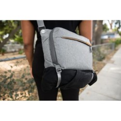Peak Design Everyday Sling 6L Gris Estuche | Bandolera fotográfica versátil para cámaras, tablet y accesorios creativos