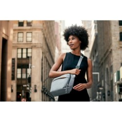 Peak Design Everyday Sling 6L Gris Estuche | Bandolera fotográfica versátil para cámaras, tablet y accesorios creativos