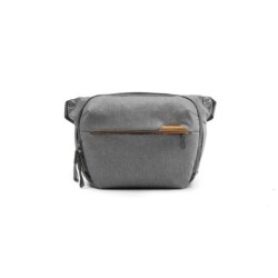Peak Design Everyday Sling 6L Gris Estuche | Bandolera fotográfica versátil para cámaras, tablet y accesorios creativos