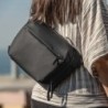 Peak Design Everyday Sling 6L Negro Estuche | Bandolera fotográfica con diseño elegante para cámara y accesorios esenciales
