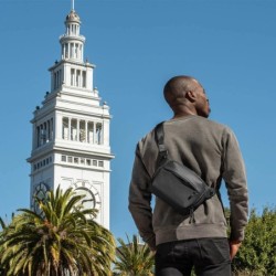 Peak Design Everyday Sling 6L Negro Estuche | Bandolera fotográfica con diseño elegante para cámara y accesorios esenciales